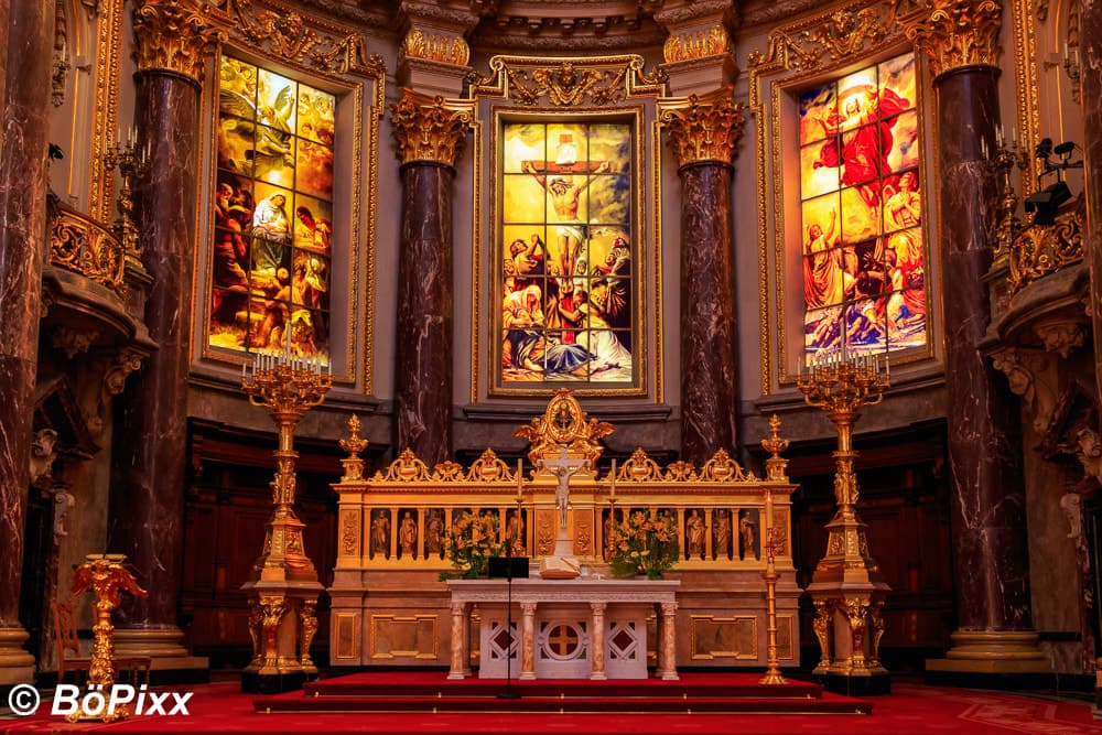 Description from 500px: Berlin Cathedral [#travel, #religion, #church, #architecture, #temple, #beautiful, #gold, #art, #germany, #berlin, #silence, #cathedral, #ancient, #god, #landmark, #decoration, #inside, #indoors, #sightseeing, #worship, #religious, #altar, #no person]