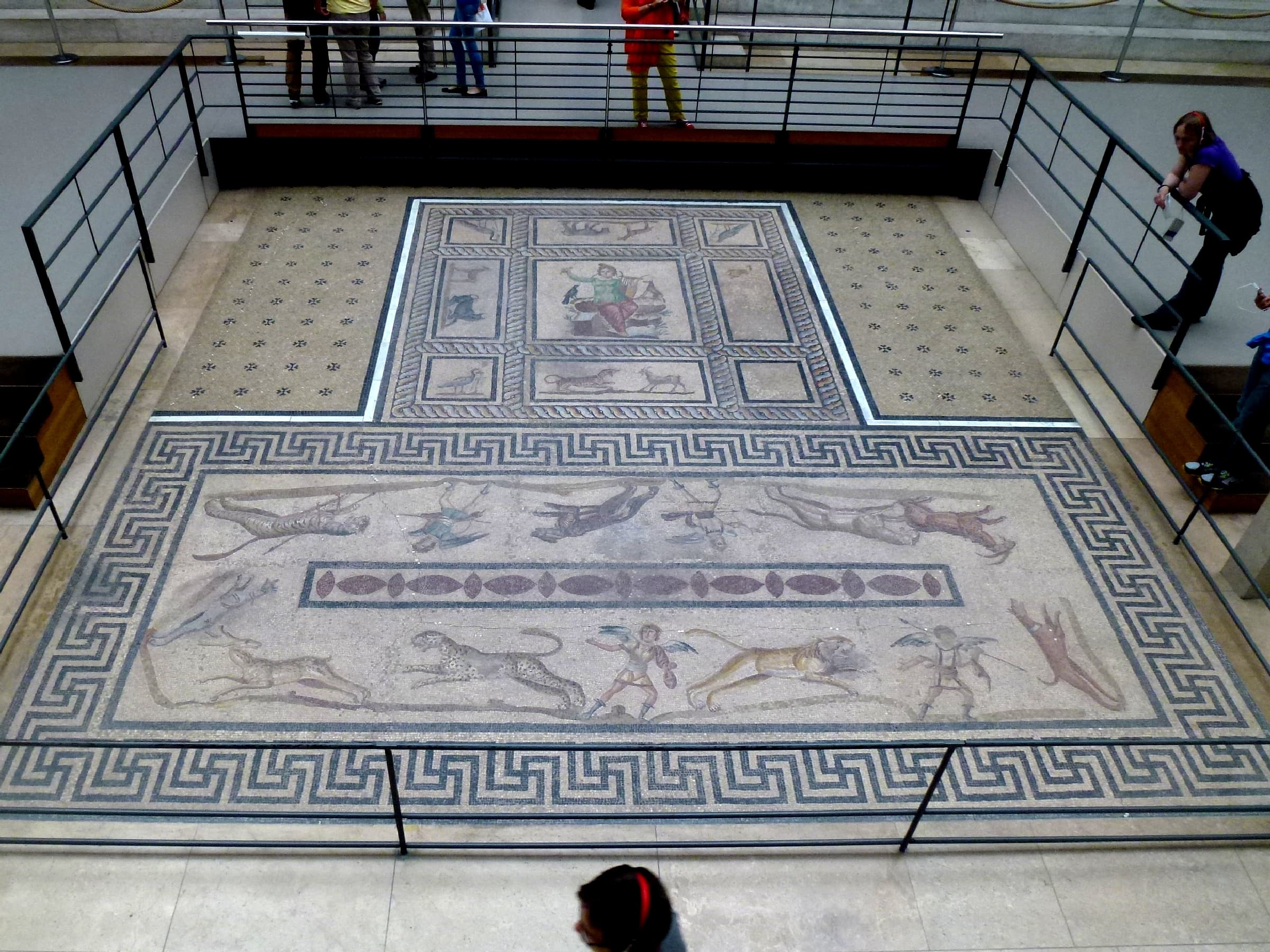 Mosaics at the Market Gate, Miletus, Pergamon Museum, Berlin, Germany