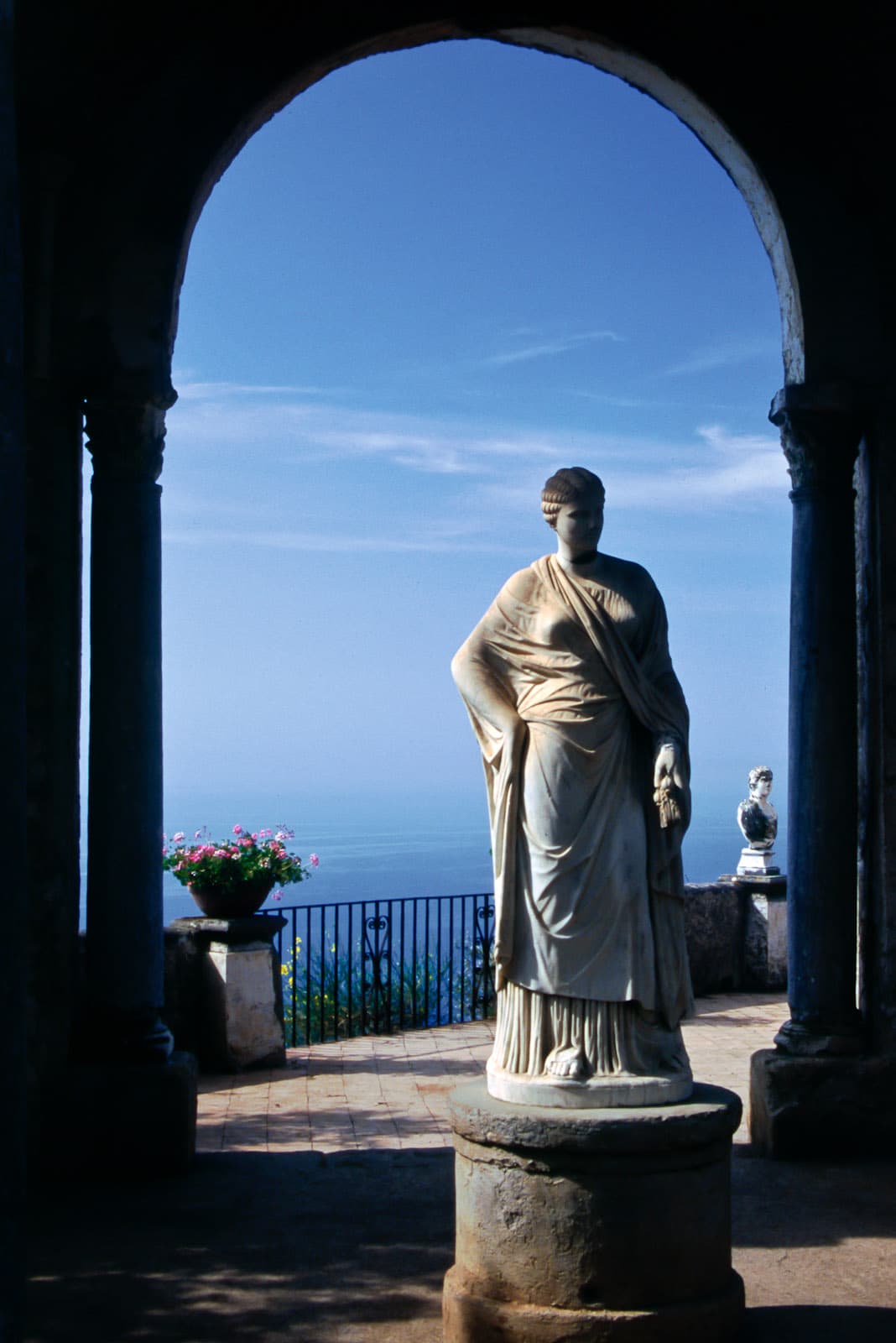 Statue of Ceres — Garden of Villa Cimbrone, Ravello.