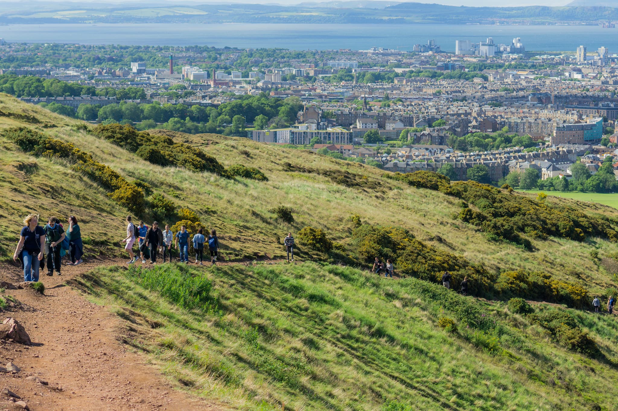 A Saturday trip to Arthur's Seat.