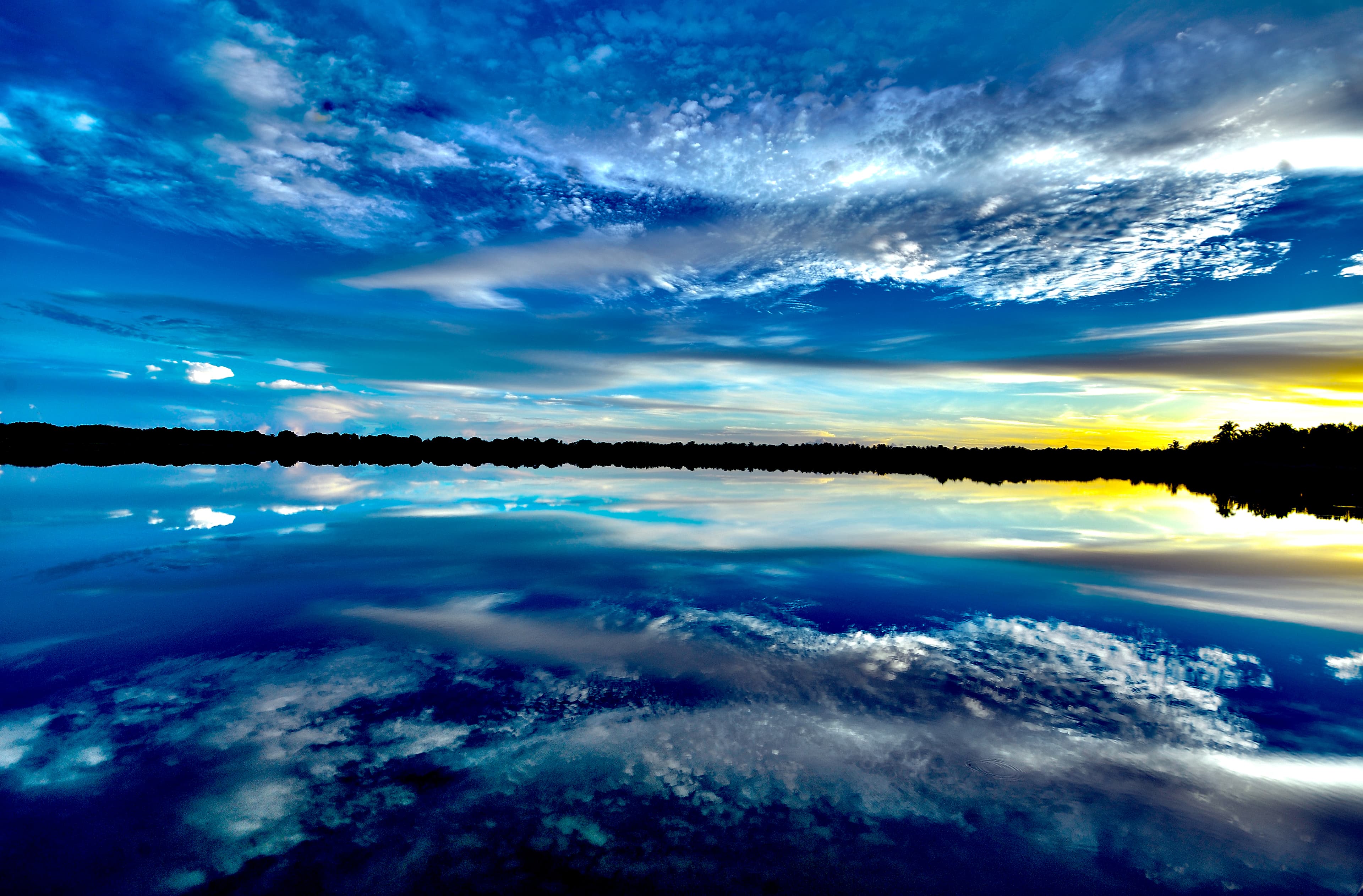 Dhadimagu Kilhi, or Kulhi, during a beautiful sunrise in the Maldives.