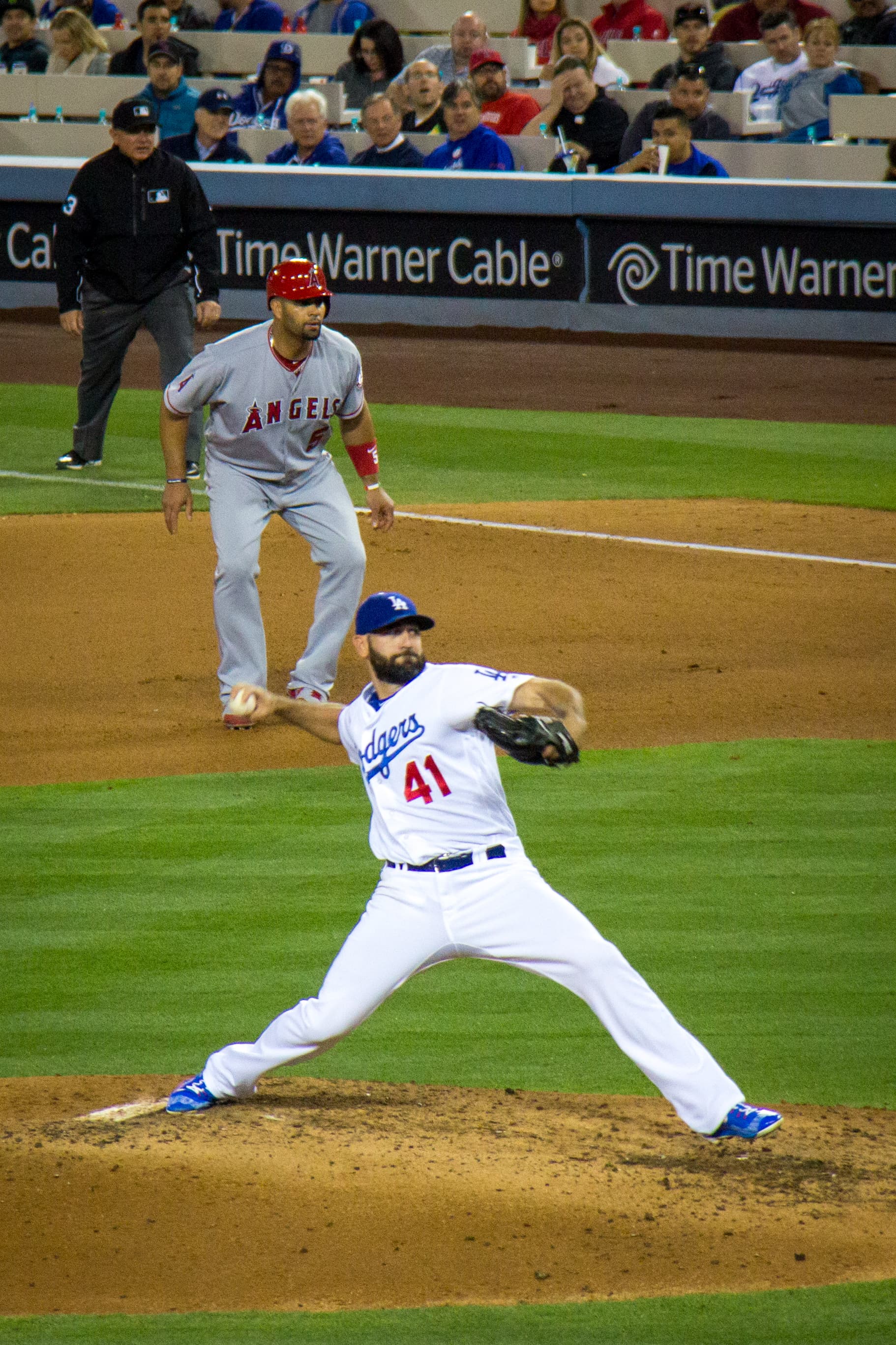 LA Angels vs. LA Dodgers, May 16, 2016.