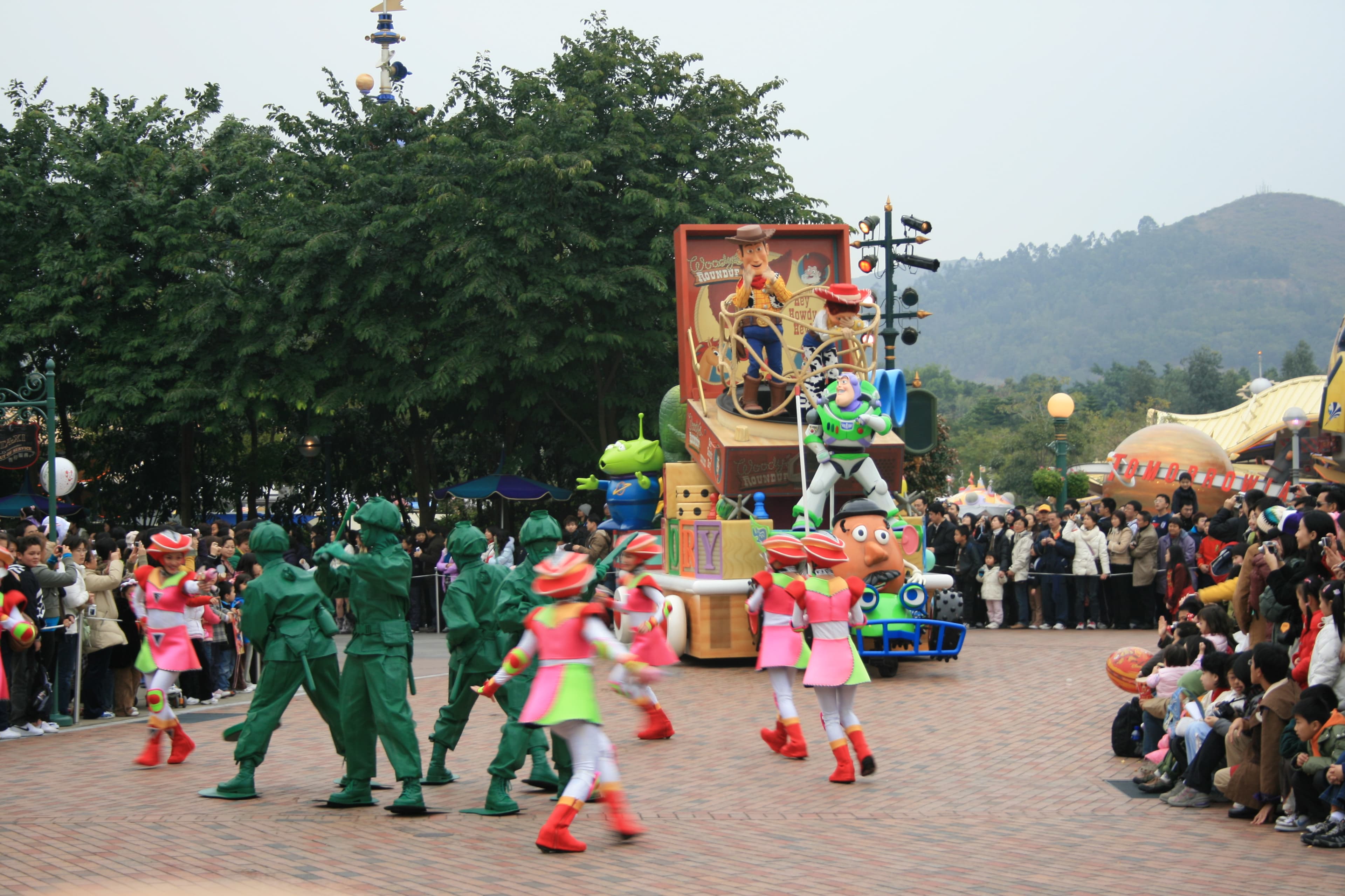 Hong Kong Disneyland, April 2008. For a complete indexed photo collection, visit WorldHistoryPics.com.