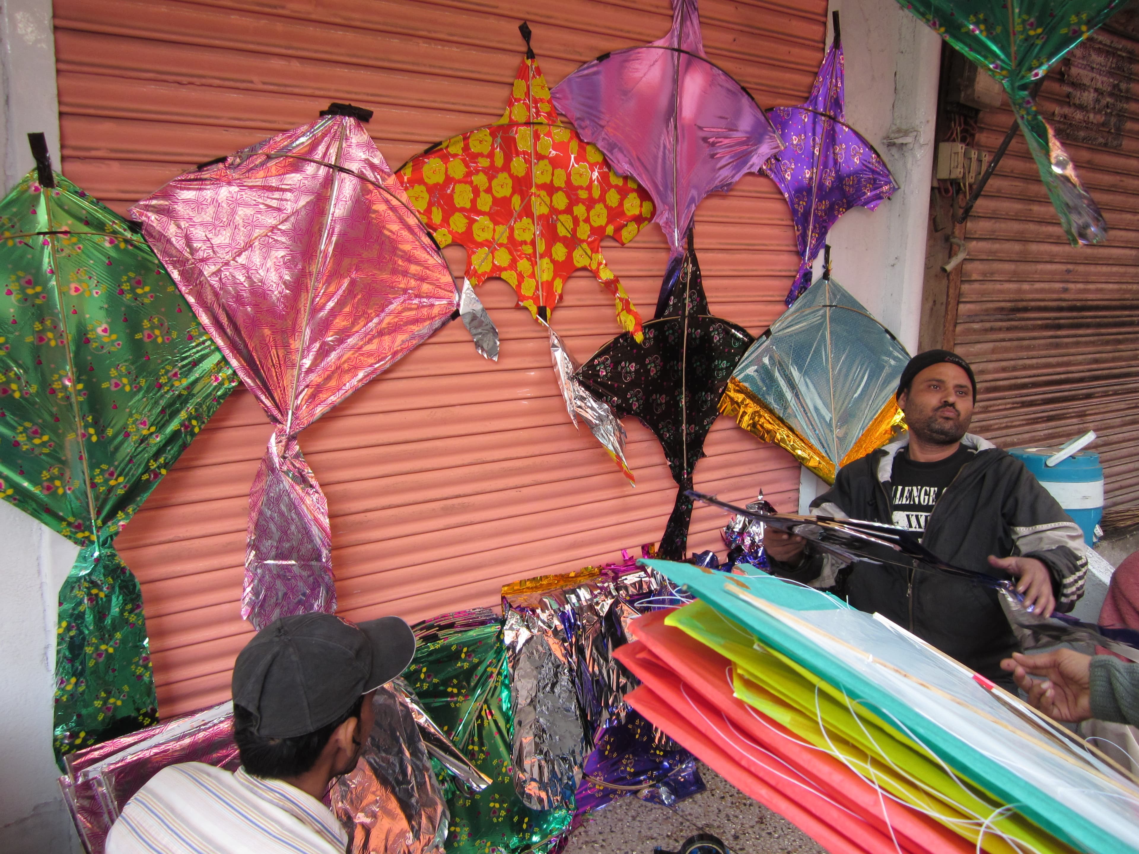 A kite seller says sales are down this year.