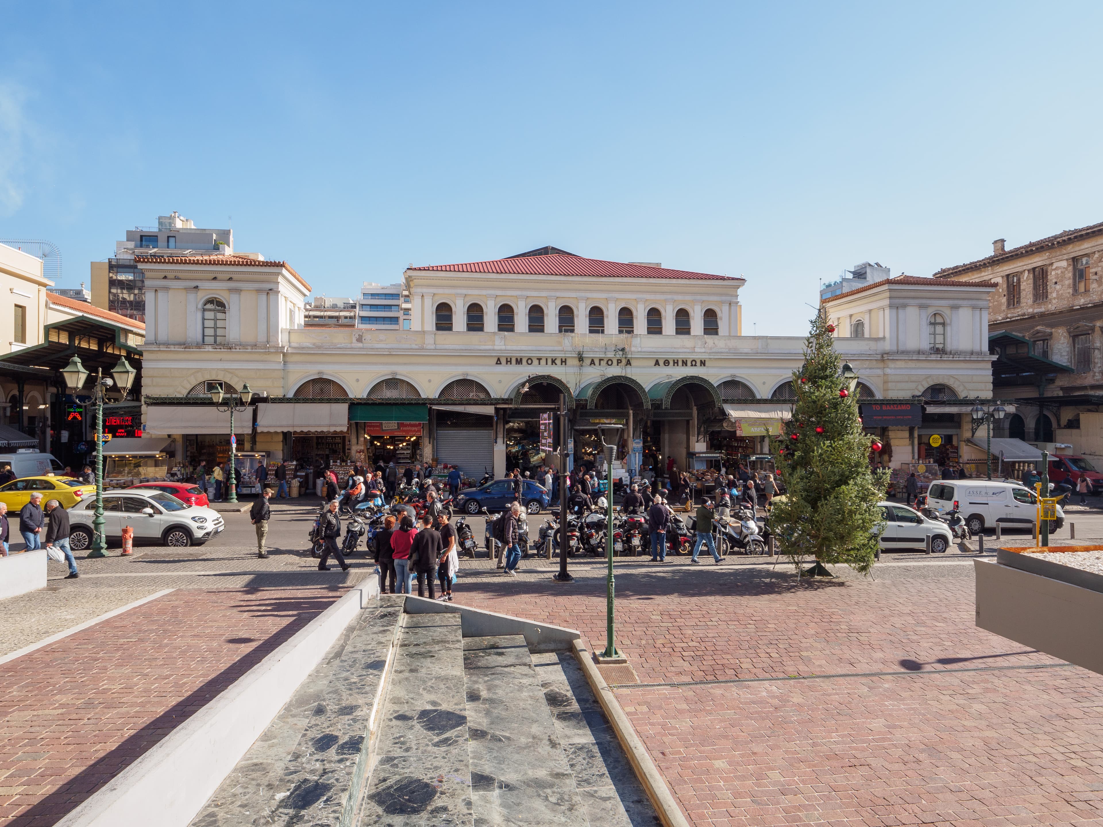 Varvakeios Municipal Market, Athens.