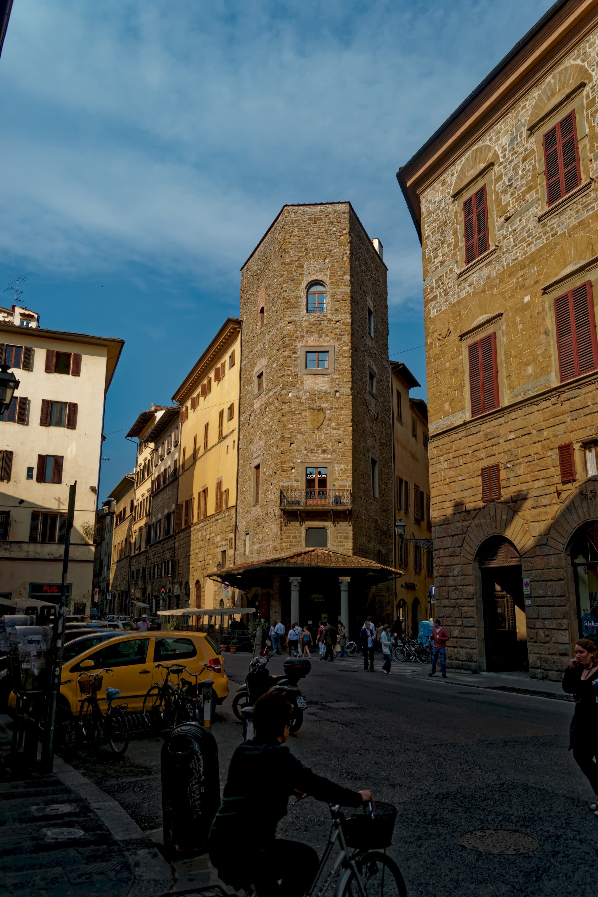 Florence, Via dei Benci - Northeast View