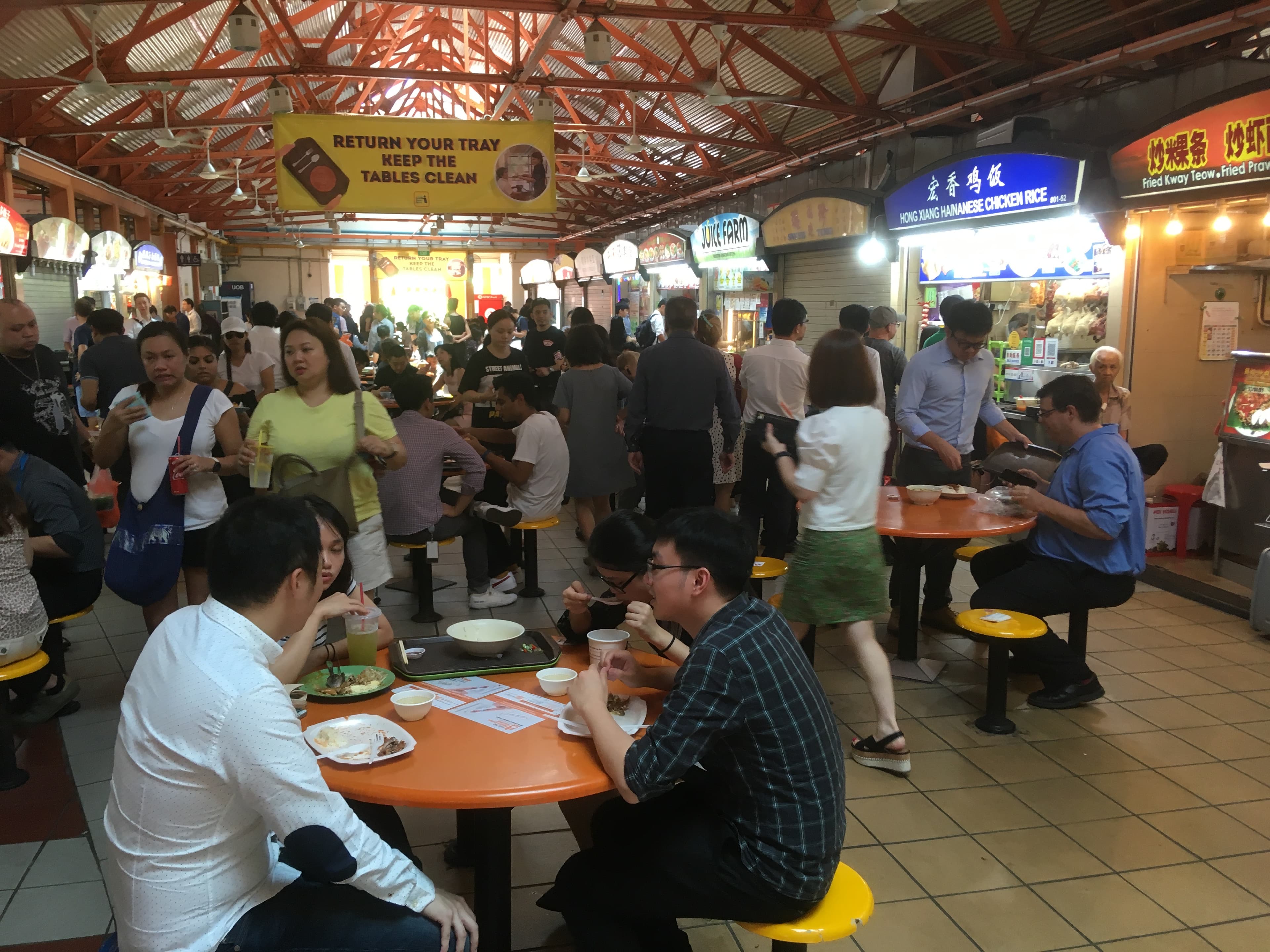 Maxwell Food Centre, Chinatown, Singapore
