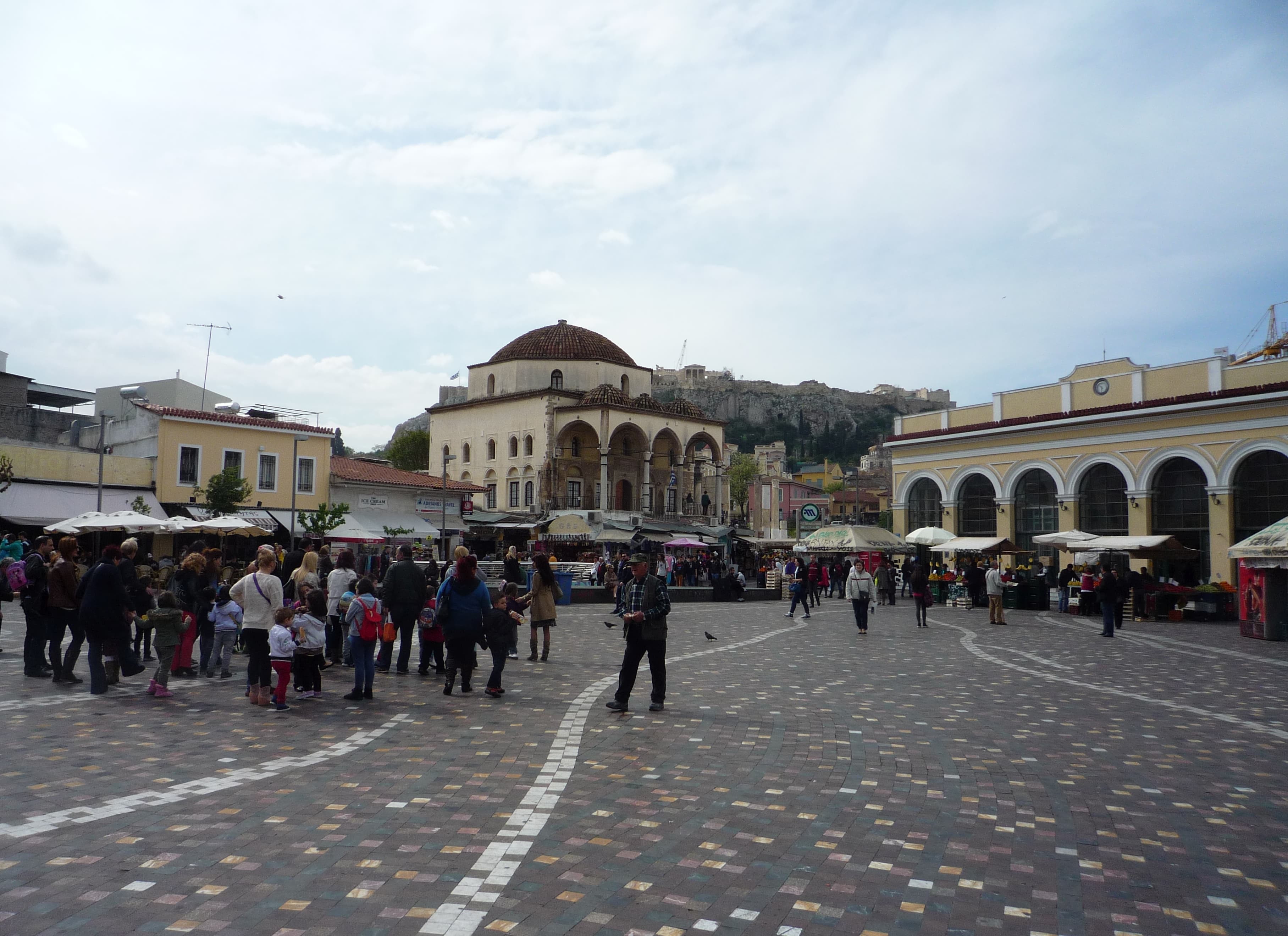 Monastiraki Square, Athens, 2014-04-10