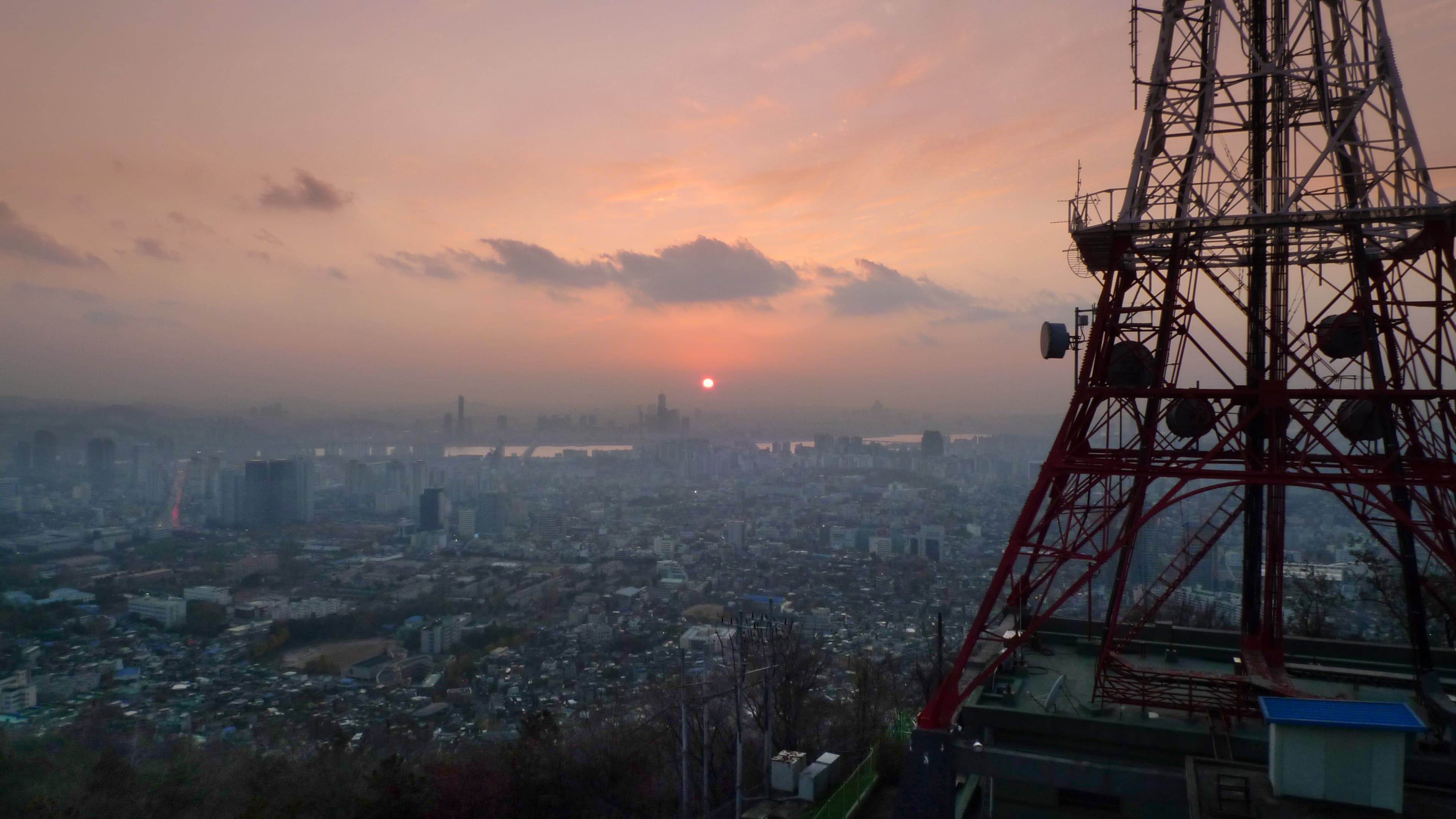 Taken from under the Seoul Tower, South Korea. The photo is under a Creative Commons license; feel free to use it, but please give credit. :-)