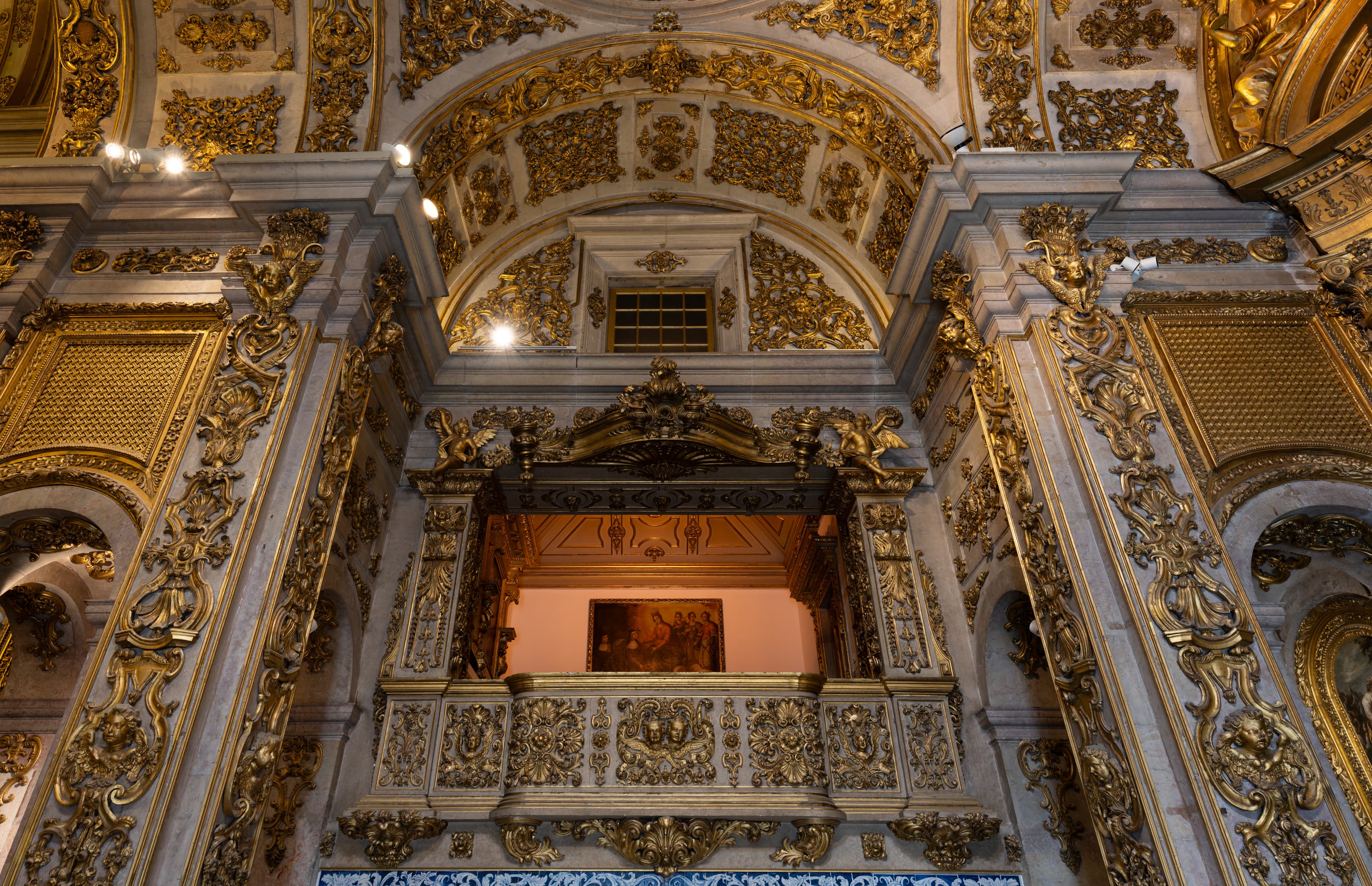 Church of Mosteiro da Madre de Deus, National Tile Museum, Lisbon, Portugal