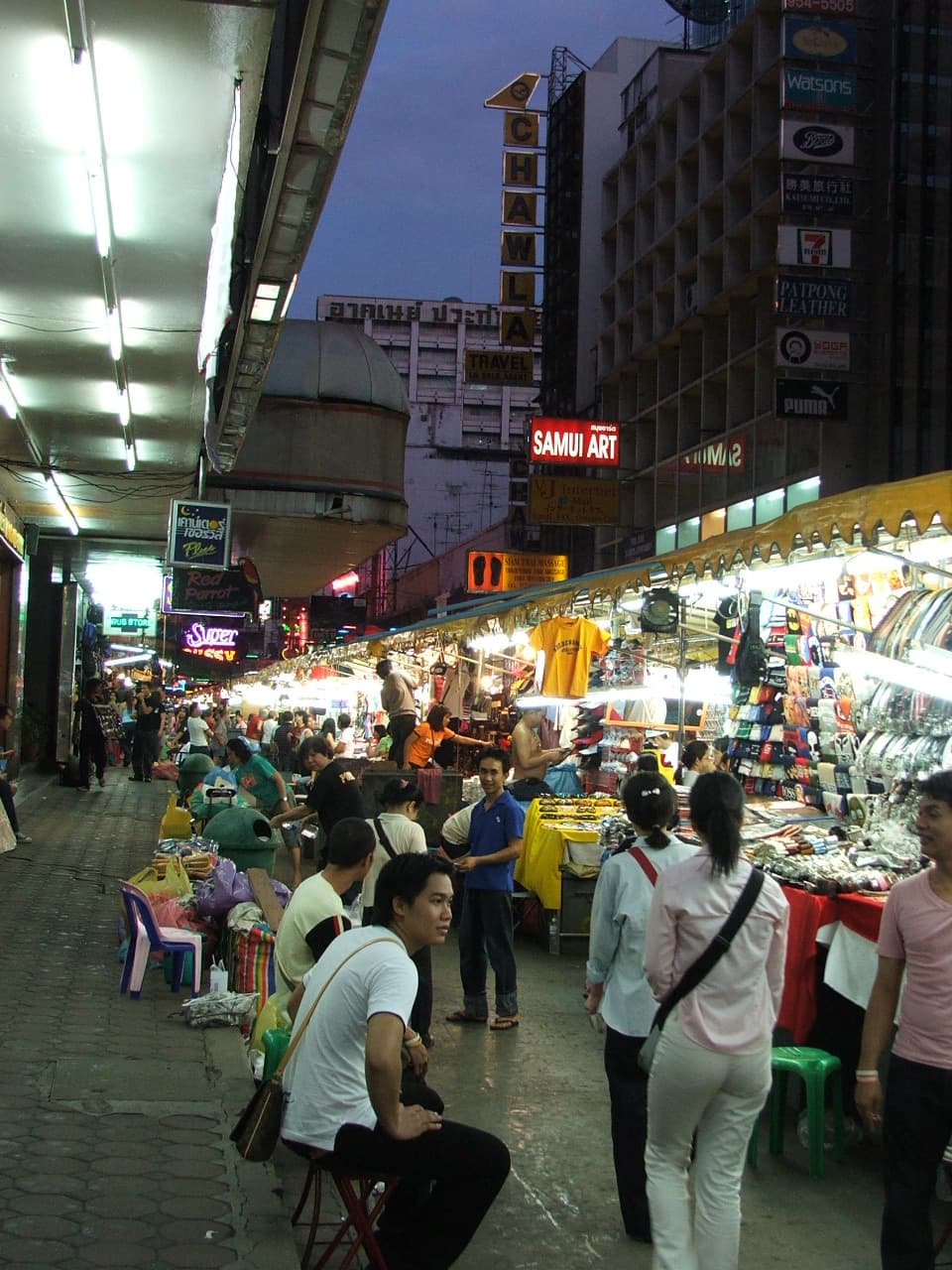 Patpong at night