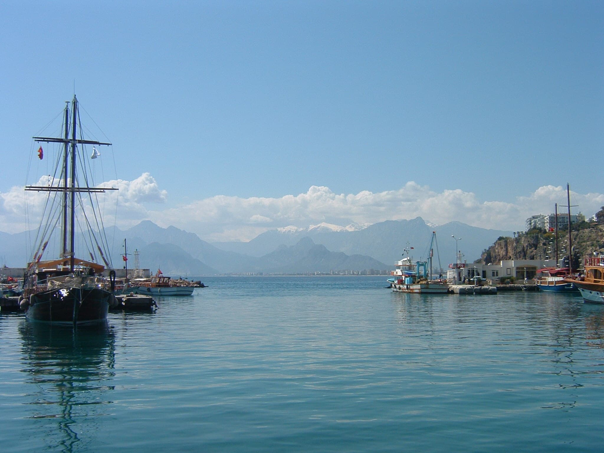 Harbor in Antalya