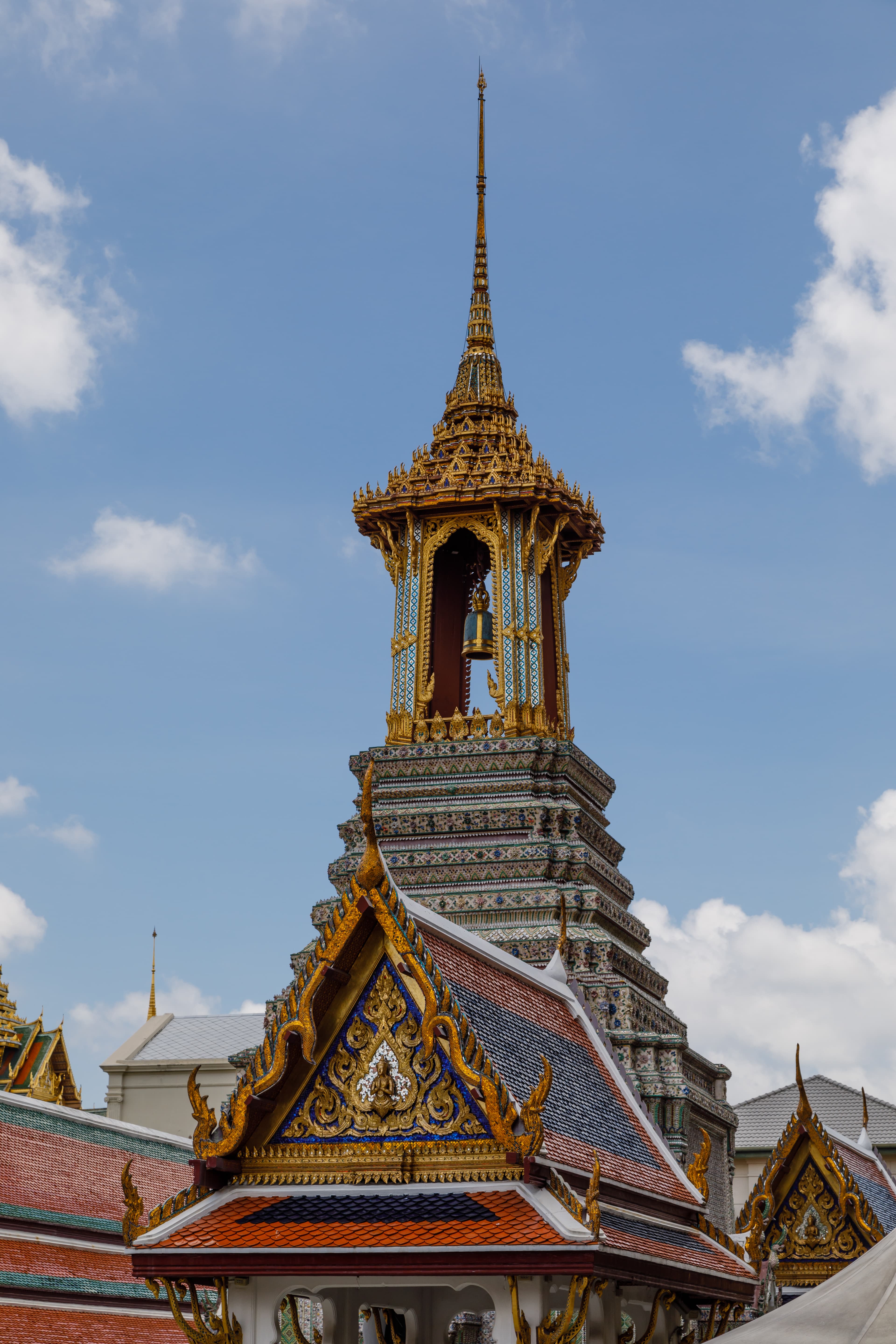 Bangkok, Thailand: The Belfry of Wat Phra Kaew