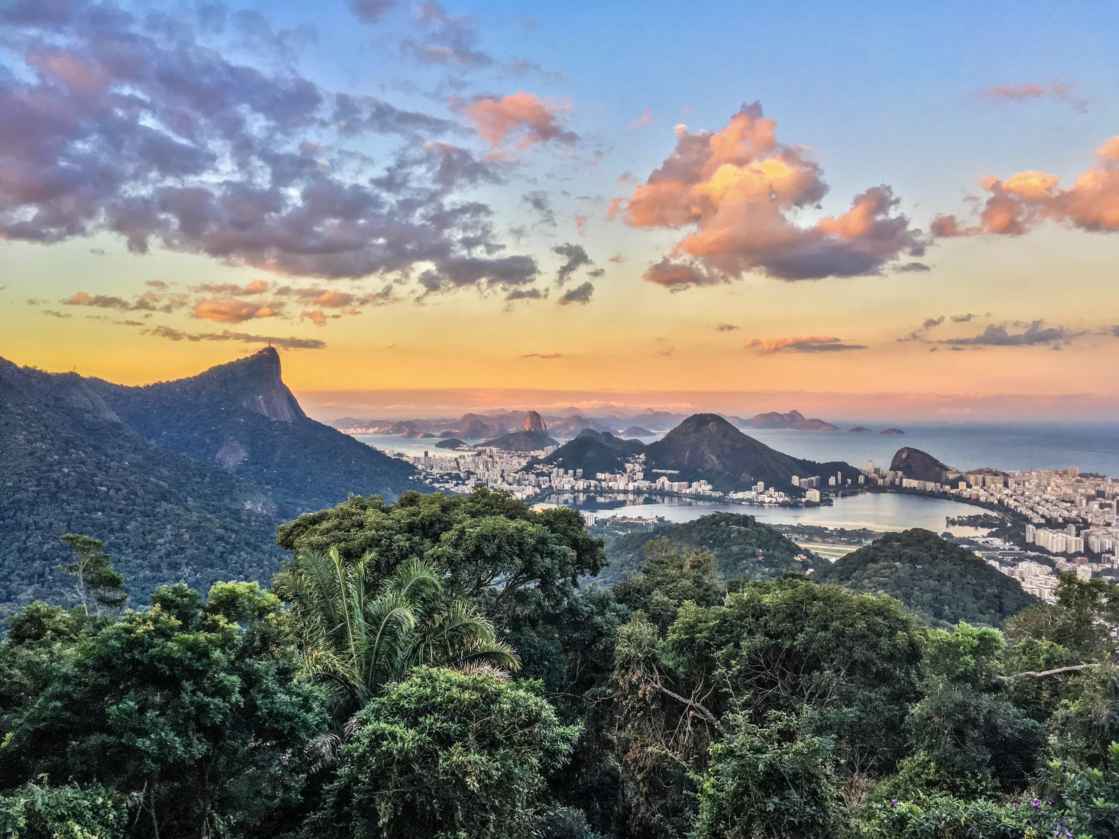 Parque Nacional da Tijuca, de nível federal, localizado no Rio de Janeiro (RJ).