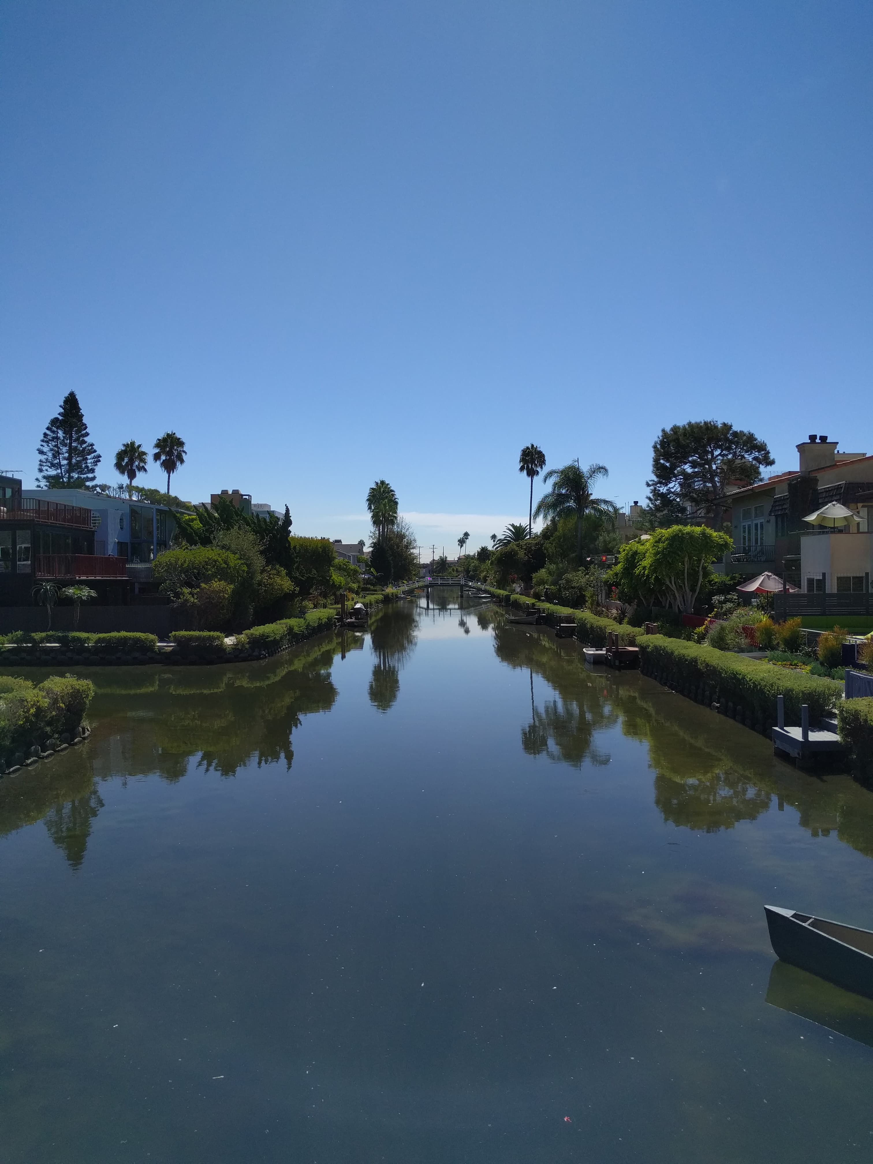 Day view of the Venice Canal Historic District.