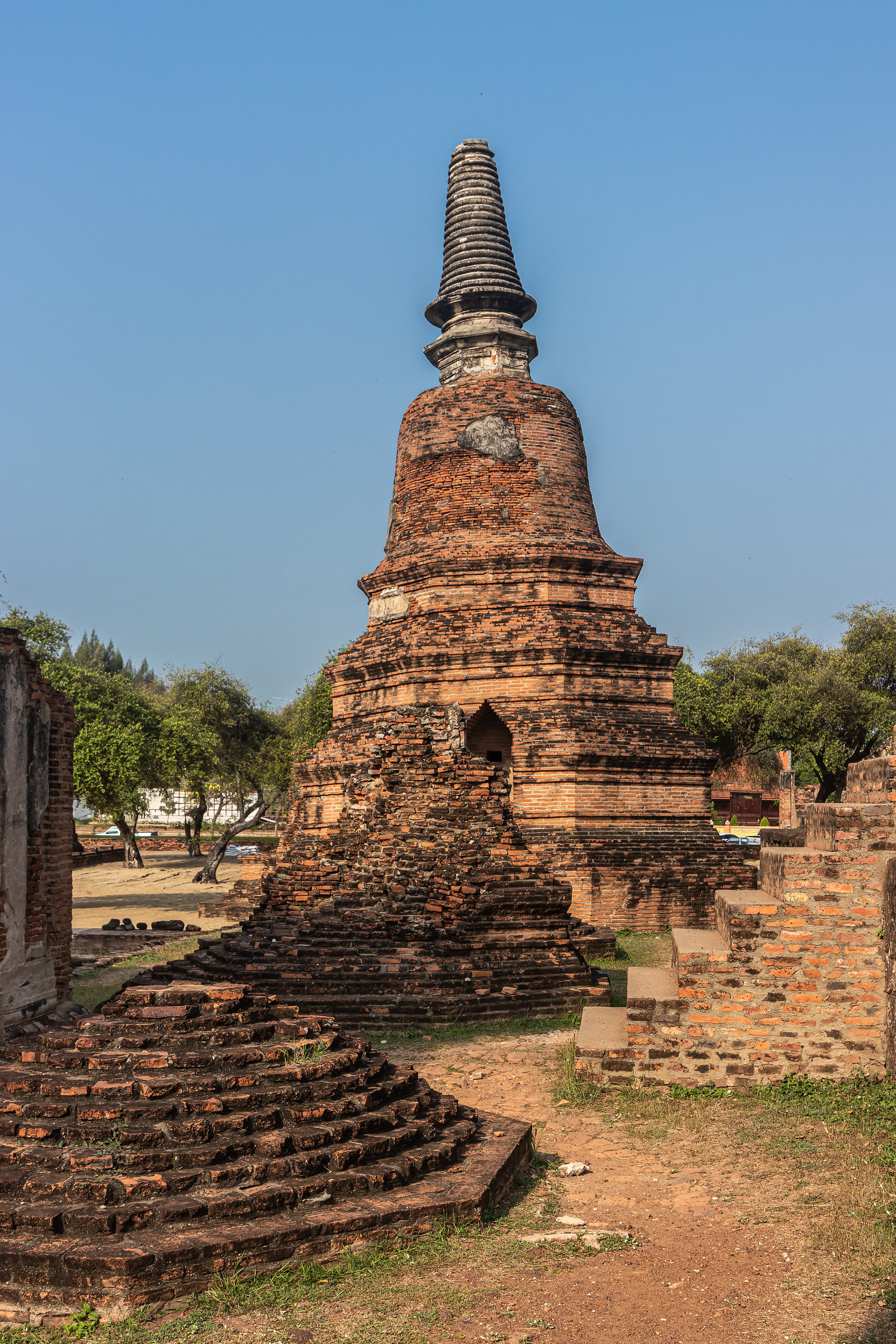 Wat Ratchaburana, Ayutthaya, Thailand.